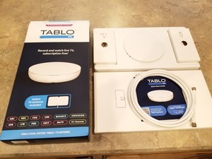Tablo TV 4th Gen 2-Tuner 128 GB 50 Hour OTA Live TV DVR + 35 Mile Indoor Antenna