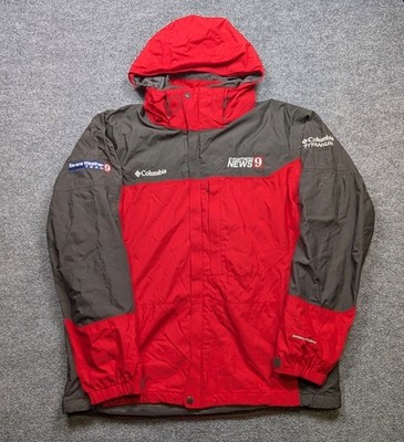 Columbia Titanium Jacket Mens Large Eyewitness News 9 Severe Weather Team RARE