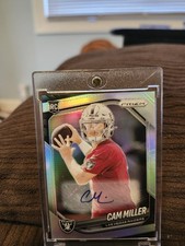 2025 Panini Prizm Football - Cam Miller RC (Silver) *PRIZM* Autograph 