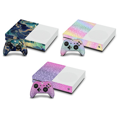 MONIKA STRIGEL KUNST MIX VINYL SKIN FOR XBOX ONE S CONSOLE AND CONTROLLER BUNDLE