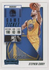 2018-19 Panini Contenders Game Ticket Green Stephen Curry #86 0qr0