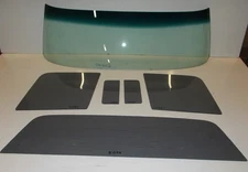 1961 1962 1963 1964 1965 1966 Ford Pickup Glass GBN Windshield Grey Sides Back