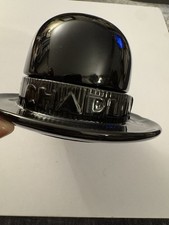 Charlie Chaplin Hat Paperweight Trinket Box Collectible B17