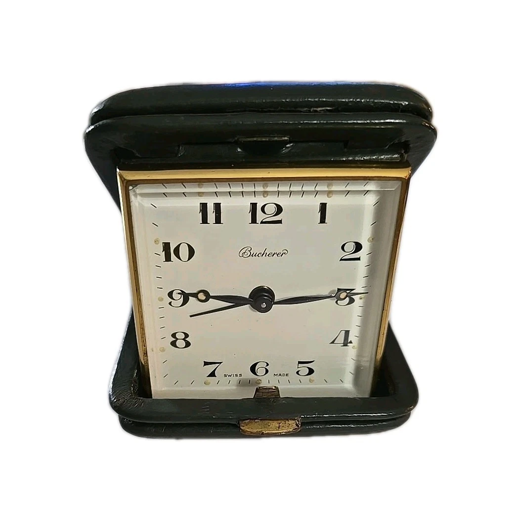 BUCHERERの置き時計 Bucherer Clock In Collectible Alarm Clocks (1930-1969) for sale | eBay