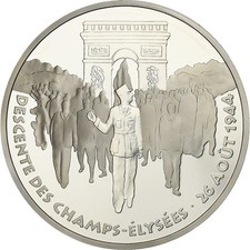 Frankreich, 100 Francs, Libération de Paris, 1994, Monnaie de Paris, PP