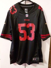 San Francisco 49ers NFL Away Large NIKE JERSEY IN EXCELLENT CONDITION 53 BOWMAN.