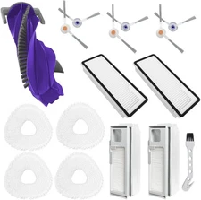 16 Pack Replacement Parts Vacuum Accessories for Narwal Freo X Ultra Robot