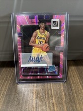 2022-23 Donruss Rated Rookie Max Christie #234 Pink Holo Laser Auto