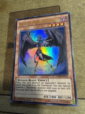 Blackwing - Shura the Blue Flame LC5D-EN114 Legendary Collection 5D's 1st Ed