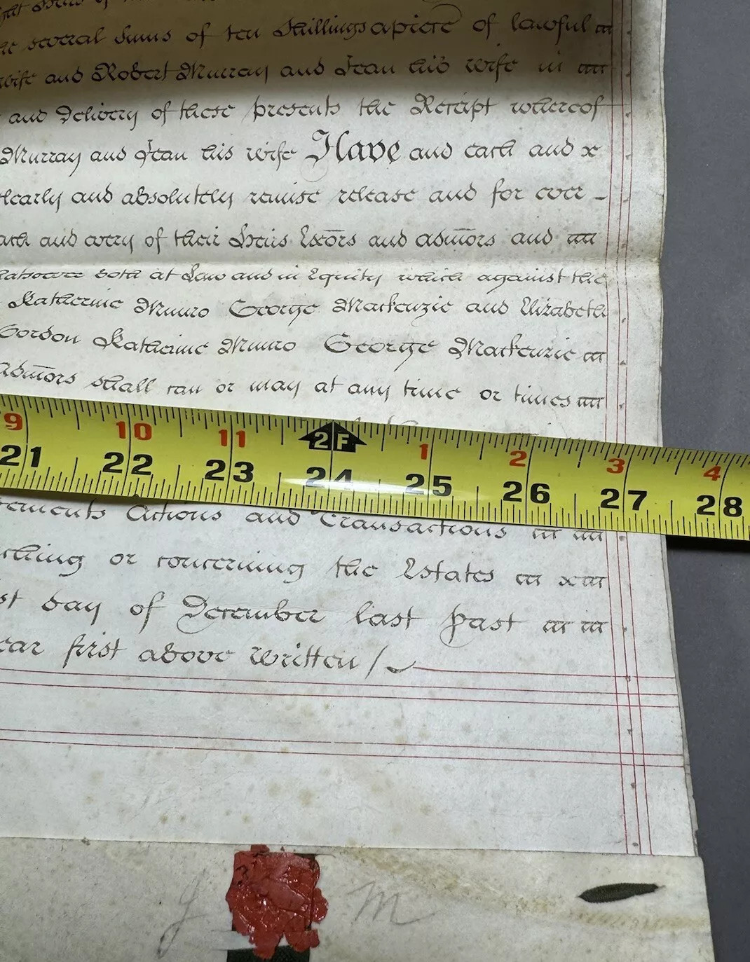 1788 Jamaica Large Plantation History Indenture Document Scotland Family