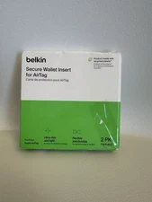 Belkin AirTag Secure Wallet Insert – Slim Credit Card Holder Case for Apple AirT