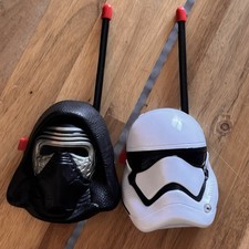 Star Wars Kylo Ren Stormtrooper Walkie Talkies Set Black White 15K5W0