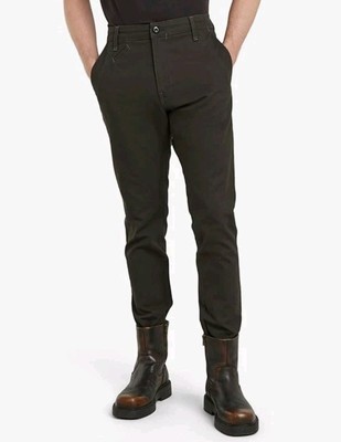 G-Star Chino Hosen - Model: Bronson 2.0 Slim - W33/L36 - grau - asfalt neu