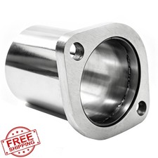 3 Exhaust Flange Adapter T304 Stainless Steel 2-bolt Pipe 3 Exhaust Flange Adapter T304 Stainless Steel 2-bolt Pipe