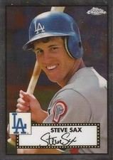 2021 Topps Chrome Platinum Anniversary #690 Steve Sax