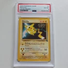 Pikachu - Pokemon 1999 Black Star Promo First Movie STAMPED WOTC #4 - PSA 6
