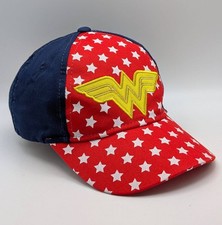Wonder Woman Hat Kids Girls Youth Strap Back Cap DC Comics Super Hero Female
