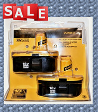 2PACK 18V For Dewalt 18 VOLT XRP DC9096 DC9098 Ni-Mh Battery DC9099 DC9096-2