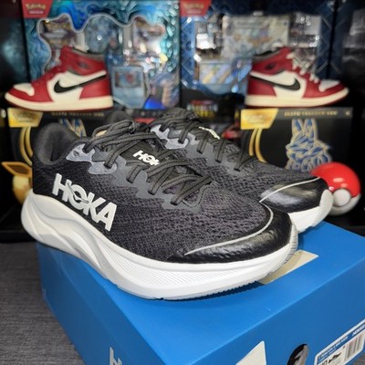Hoka Rincon 4-- Kids Size 4Y / Women's Size 6.5M  STK 1168874 Black on White