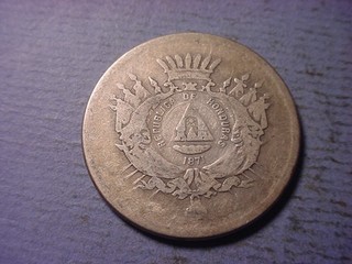 Honduras 50 Centavos 1 Year Type 1871 #97097
