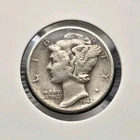 1944-P Mercury Dime 90% Silver US Mint Philadelphia