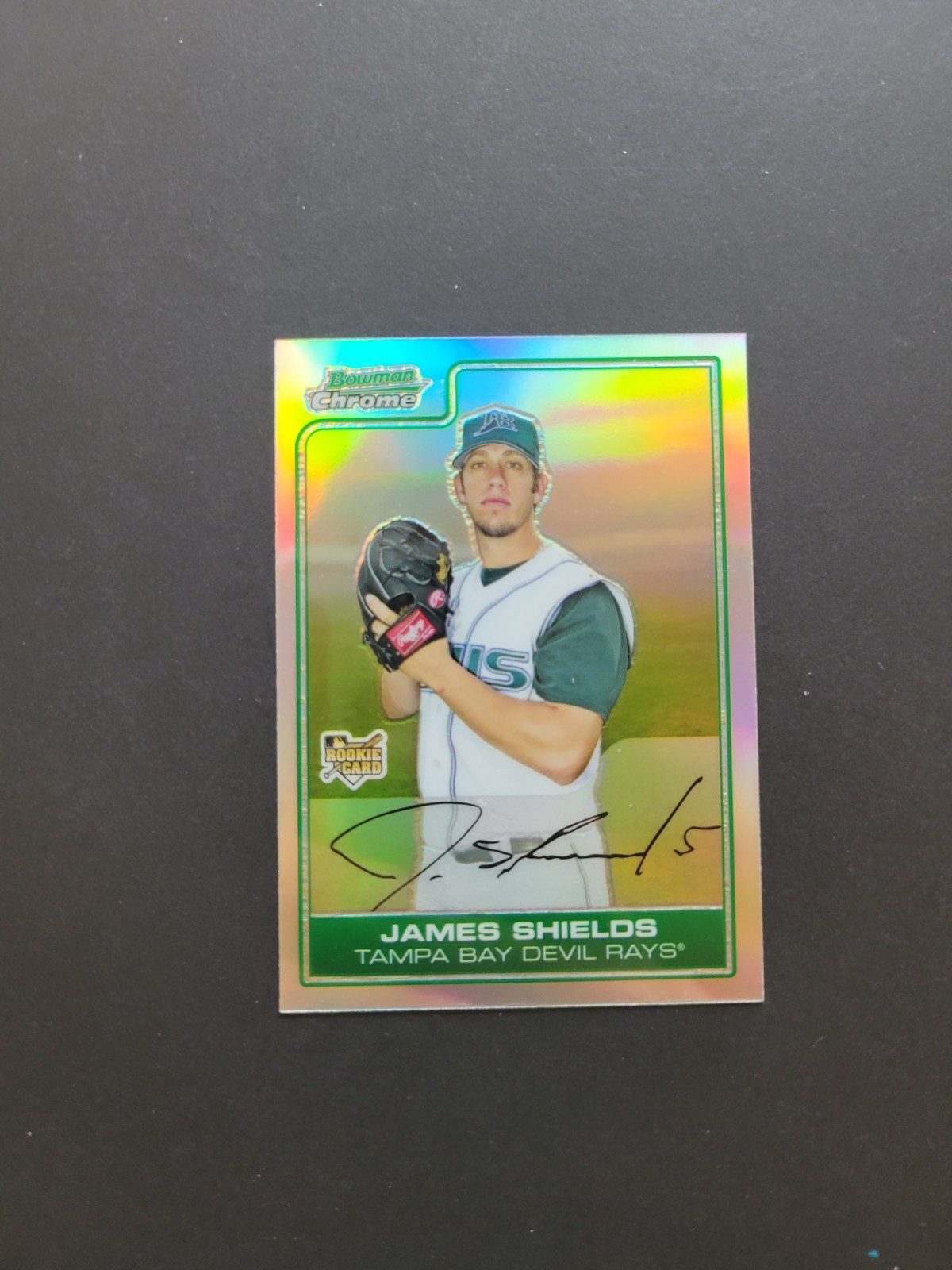 2006 Bowman Chrome Draft James Shields #BDP54 Refractor RC