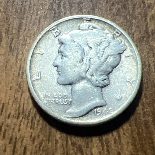 1942 MERCURY SILVER DIME ACTUAL COIN Get More Today & Save Shop Here Buy Here