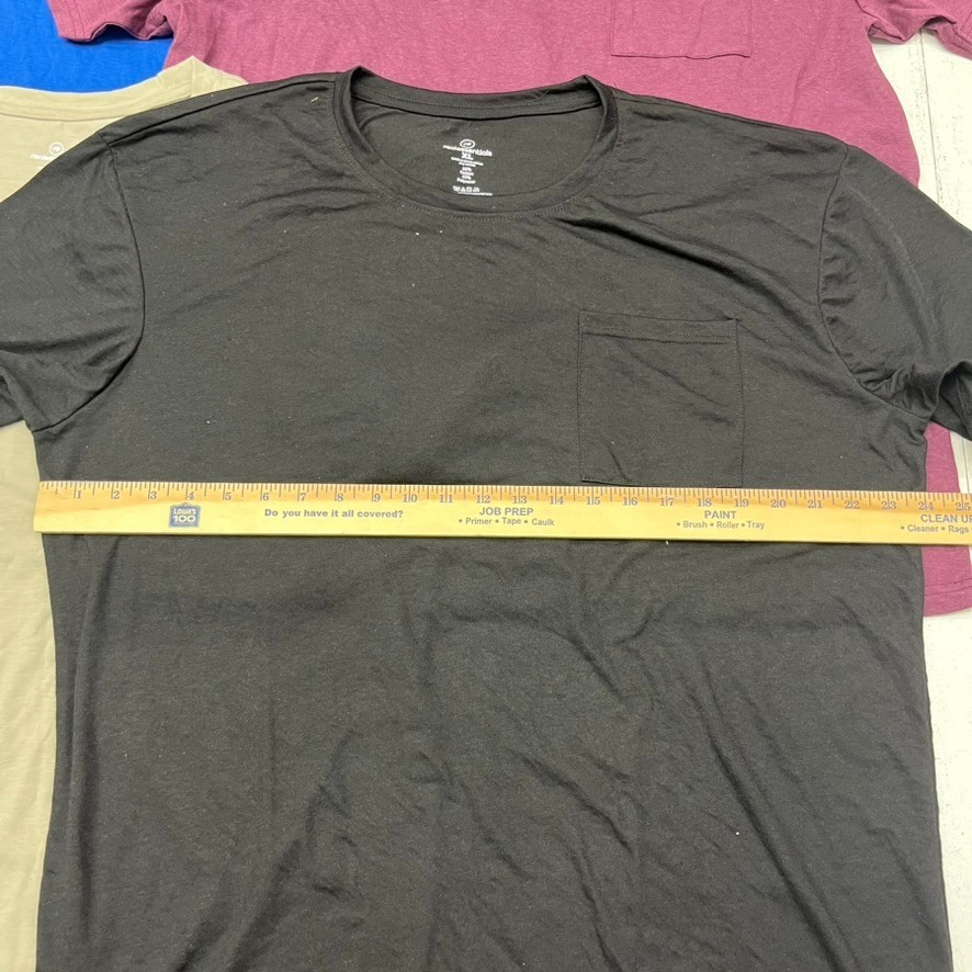 Real Essentials 4 Pack Basic Short Sleeve T-Shirt… - image 5