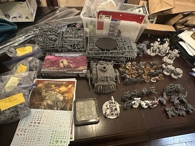 Games Workshop Warhammer 40K Death Guard Mixed Miniatures Bulk Lot