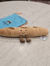 Jellycat Amuseables Baguette 13" Plush A2BAGET Authentic Jellycat London New