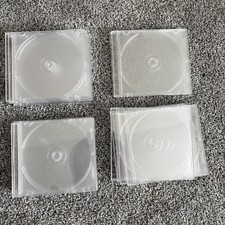 Lot of 18 CD/DVD Jewel Cases - New Standard Clear
