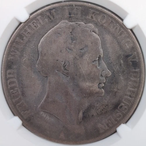 1840A Germany Prussia 2 Thaler NGC G 4 (S383)