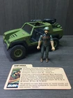 1982 GI JOE VAMP Jeep & Clutch v1.5 100% Complete w/ File Card Hasbro ARAH
