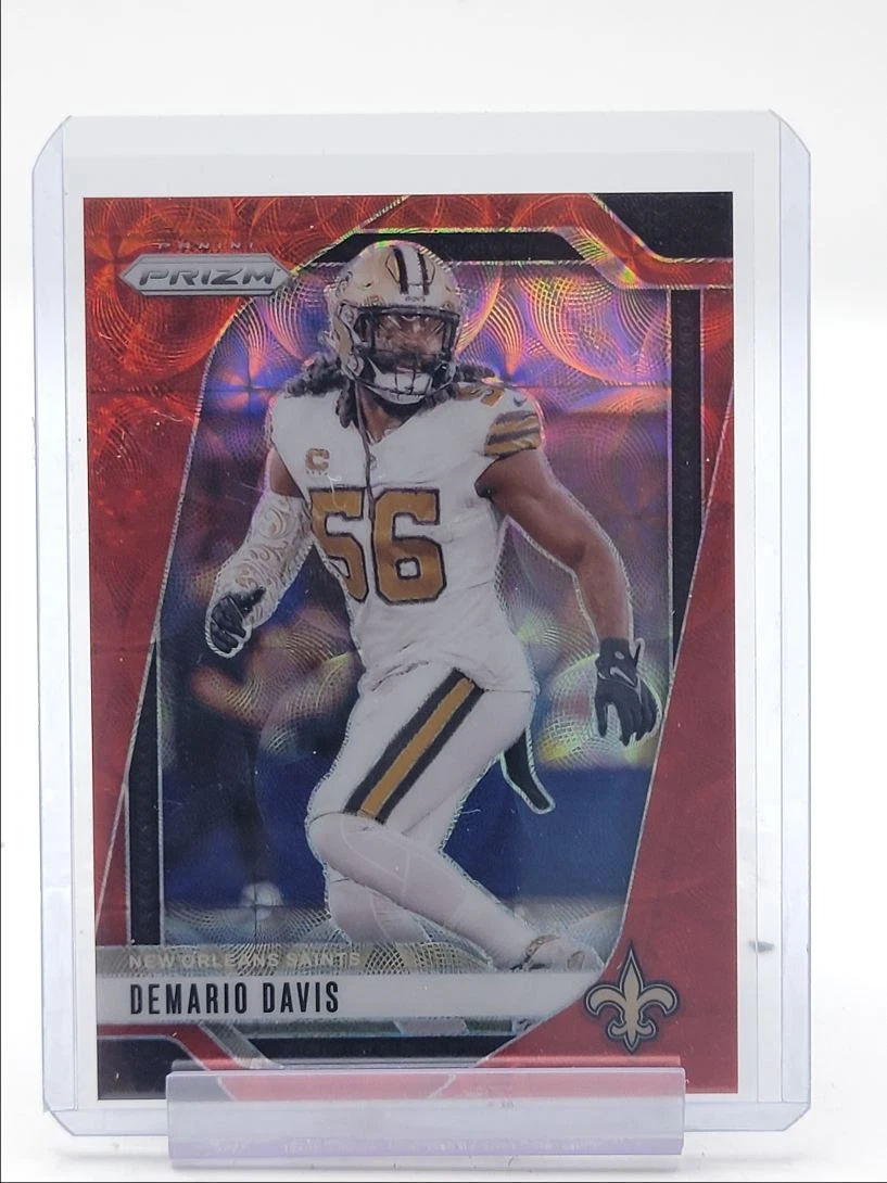 DEMARIO DAVIS 2024 PANINI PRIZM NFL RED CHOICE SAINTS /20 Q3098