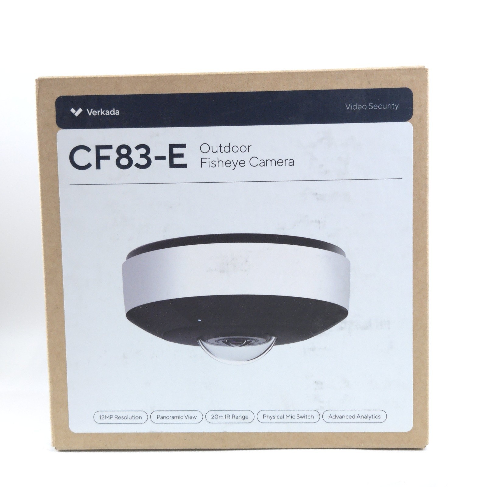 New/Sealed/Unclaimed Verkada CF83-E Outdoor Fisheye Camera 12MP (CF83-512E-HW)