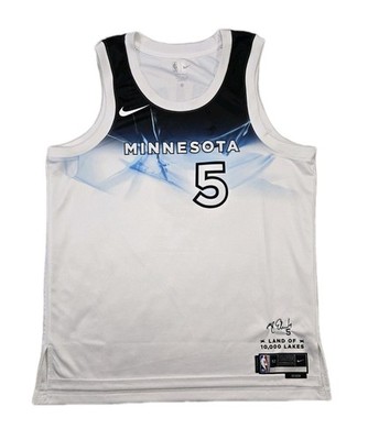Mens Nike DriFit Minnesota Timberwolves Anthony Edwards City Edition Jersey XL 
