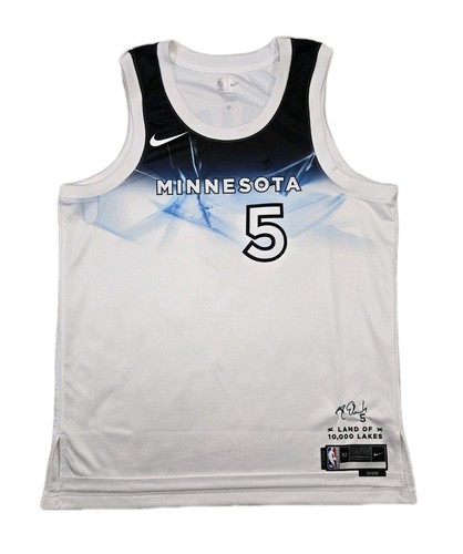 Mens Nike DriFit Minnesota Timberwolves Anthony Edwards City Edition Jersey XL 