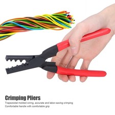 Crimping Pliers Chrome Vanadium Alloy Steel Portable Clamp Hand Tools PZ10-35