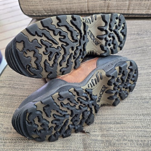 Rocky 800g Thinsulate Gore-Tex Hunting Boots Men’s 8.5 M Leather Camo Waterproof - Picture 12 of 20