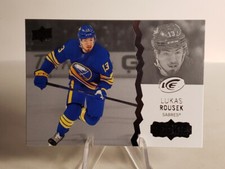 2023-24 UD Ice Rookie Lukas Rousek Buffalo Sabres RC 