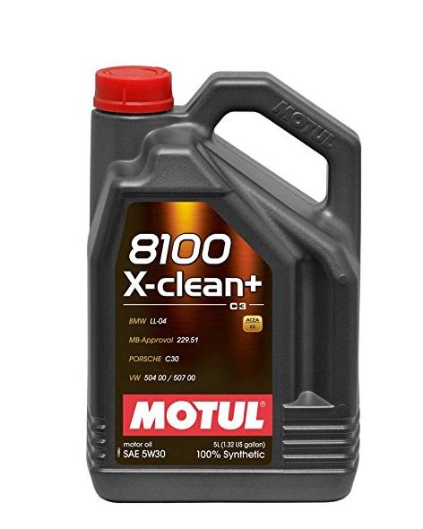 MOTUL OLIO 8100 X CLEAN PLUS + 5W30 5 LT AUDI BMW MERCEDES SEAT SKODA PORSCHE C3