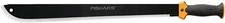 Machete 22 inch Fiskars bush machete  and Softgrip Handle -