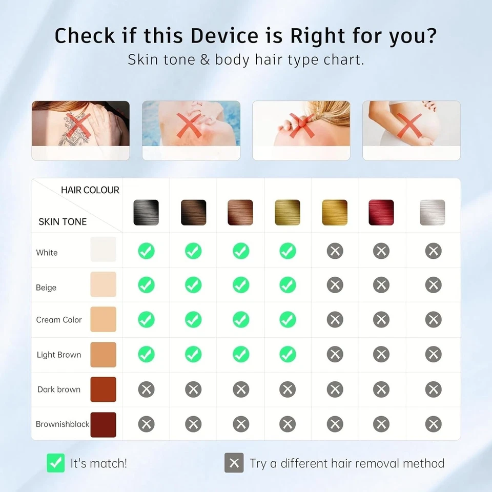 IPL Haarentfernung m. Eis Funktion 10℃ Infinite Lichtimpuls Laser Haarentfernung - Bild 3 von 4