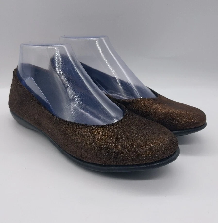 Women s Studio Flexx Golden Dust Ballet Flats Shoes Size USA 6 eBay