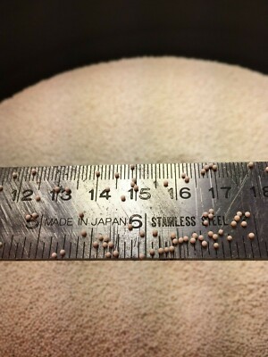 ZIRCONIUM SILICATE BEADS- 1.0MM to 1.2MM SIZE - 55LB