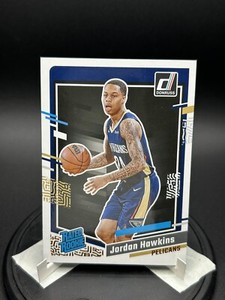 2023-24 Donruss 219 Jordan Hawkins Rated Rookie Pelicans Basketball Card