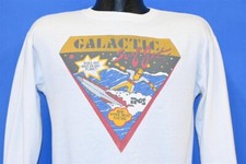 vintage 80s RAGS GALACTIC SURF JET SPACE SURFWEAR SWEATSHIRT MEDIUM M