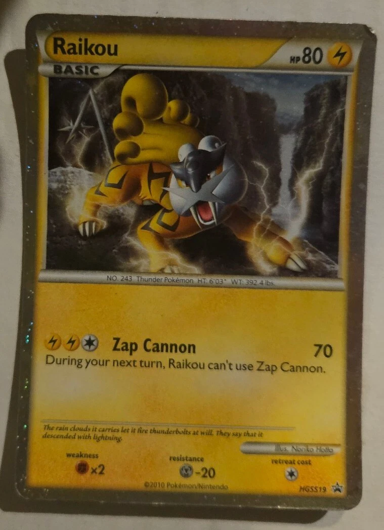 Raikou - HGSS19 - HGSS Promos - Pokemon