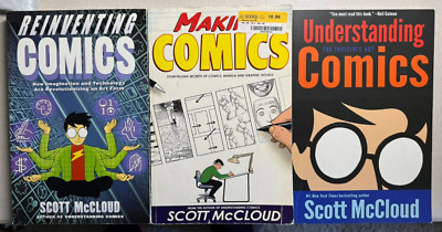 Scott McCloud Bundle Reinventing, Making, Understanding Comics