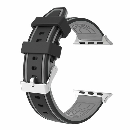 Silicone Sport Watch Band Strap for Apple Watch Series 9 8 7 6 5 4 3 2 1 Ultra 2 - Picture 4 of 46